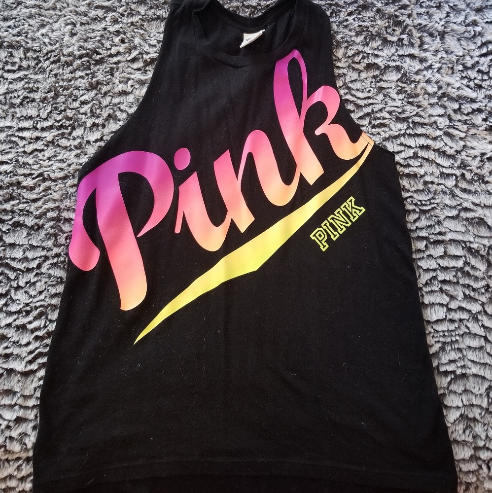 VS Pink Muscle Tank
